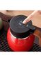 1.6 Litre 22CM Stainless Steel Thermos for Tea and Coffee Carafe with Live Display & Wooden Handle