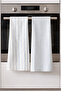 100% Cotton Double Layer Muslin Kitchen Drying Cloth Set of 2 40X60 cm Absorbent Soft Kitchen Towels - Elv - 2