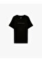 Regular Fit Short Sleeve Crew Neck Printed Cotton Sports T-Shirt - 3