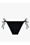 Drawstring Bikini Bottom with Tie Sides - 2