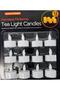 12 pcs Flameless T-lite candle set – white - 3