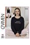 Ring Viscose Fabric Women's Pajama Set - 3