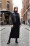 Snap Detailed Belted Sports Dress 71183-06 Black