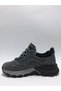 Genuine Leather Gray Nubuck Lace-Up Non-Slip Rubber Sole Winter Men's Shoes - 3