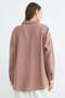 Basic Buttoned Crinkle Shirt - 8