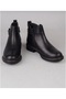 Castle 20913 - 1 Women's Black Genuine Leather Belt Buckle Detail Warm Lining Daily Sports Comfortable Boots - 4
