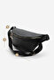Women's Zipper Closure Long Strap Adjustable Crossbody and Shoulder Bag Nelipa Black - 8