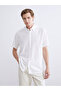 Esvab • Modern & Distinctive Standard Fit Short Sleeve Dobby Men's Shirt - 2