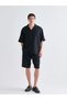 Rmz Gi̇yi̇m Farkiyla Comfortable Fit Muslin Men's Shorts