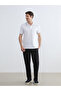 Sparkling Choices from Shining Store Devrik Roba Collar Men's Textured T-Shirt - 2