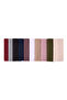 10 Pieces of Plain Flamed Cotton Gift Scarves 100X100 for Distribution for Hajj Umrah Dowry Mevlit - 7
