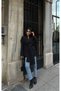 Women's Shawl Collar Tie-Up Jacket Dress - 2