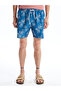 Esvab • Modern & Distinctive Short-Length Embroidered Men's Swim Shorts - 2