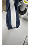 Navy Blue Color Women's Shoulder Bag Casual Unlined with Zipper - 5