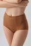 Tulle Detailed High Waist Corset Panties, 369304 - 3