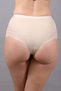 Tulle Detailed High Waist Corset Panties, 369301 - 4