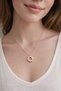 6-Heart Rose Gold Color Steel Necklace – Stylish and Elegant Women's Necklace, a Gift for Your Loved One & Special Occasions - 2