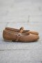 Tan Women's Buckled Elastic Easy-To-Wear Summer Dowry Bundle Ballet Flats B73Ynav - 5