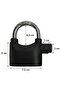 ®   Desibel Black Multifunctional Extra Secure Square Hanging Cabinet Lock with Alarm - 3