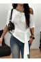 Women's Boat Neck Tie-Waist T-Shirt - 5