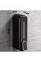 ® Black Wall Mounted Liquid Soap Dispenser 300 ml - 5