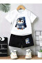Children's T-Shirt and Pocketed Shorts Set