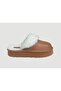 55332 Plush Leather and Fur Slippers - 4