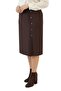 Short Nevrürlü Stone Detailed Lined Puerto Rican Fabric Skirt - 2