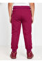 Boys Maroon Embroidery logo Trousers !MH ( 2-12yrs) - 2
