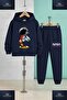 Children's Unisex Astronaut Game Console in Hand 3-Piece Hooded Tracksuit Set - 4