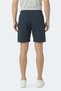 Radiant Men's Fitness Navy Blue Shorts with Pockets - 8