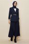 Belted Skirt Suit 30542