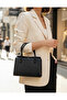 3-Compartment Stylish Women's Hand and Shoulder Bag - 2