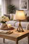 Standing Table Lampshade |   Modern Decorative Bedside and Nightstand Lamp