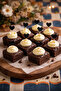 Black Heart Mini Toothpicks 30-Pack Sofa Cake Presentation Decoration - 3