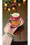 Bosna Siri 2-Piece Porcelain Hand Painted Turkish Coffee Cup Set - 2