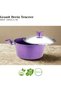 12 Piece Granite Set Steel Lid - Violet - 3