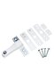 Pvc Pimapen Door Window Safety Latch with Pin - White - 5