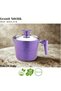 12 Piece Granite Set Steel Lid - Violet - 6