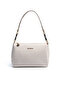 Sand Beige - Sand Beige Plaid Line Square Women's Crossbody Bag Sp910