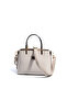 Sand Beige - Sand Plaid Line Square Women's Handbag Sp987 - 7