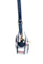 White - Navy Blue Plaid Women's Crossbody Bag Sp1267 - 3