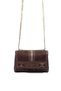 Brown - Brown Suede Women's Crossbody Bag Sp1139 - 5