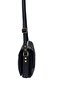 Black - Black Suede Women's Crossbody Bag Sp784 - 3