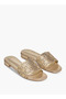 Women Cutout Detail Slide Sandals