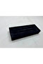 Suede Fabric Black Color 18 / 7 cm Roll Drawer Ring Stand - 3