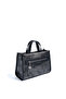 M.Silver - Black Honeycomb Women's Handbag Sp1271 - 3