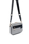 Black and White - Black Straw Women's Crossbody Bag Sp1256 - 4