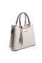 Sand Beige - Sand Plaid Line Square Women's Handbag Sp969 - 4