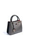 Platinum - Women's Handbag with Black Logo Sp1272 - 2